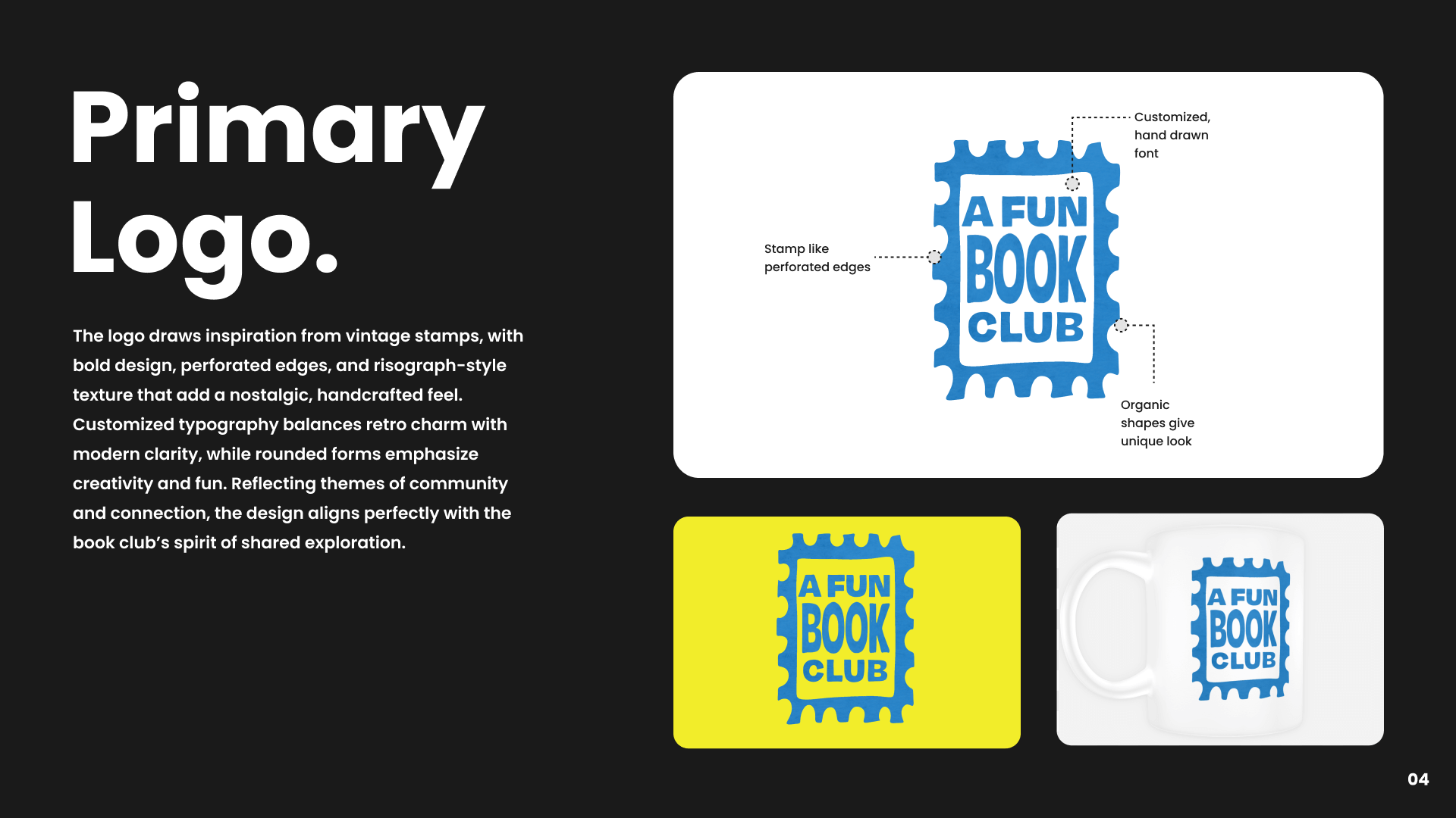 A Fun Book Club Primary Logo