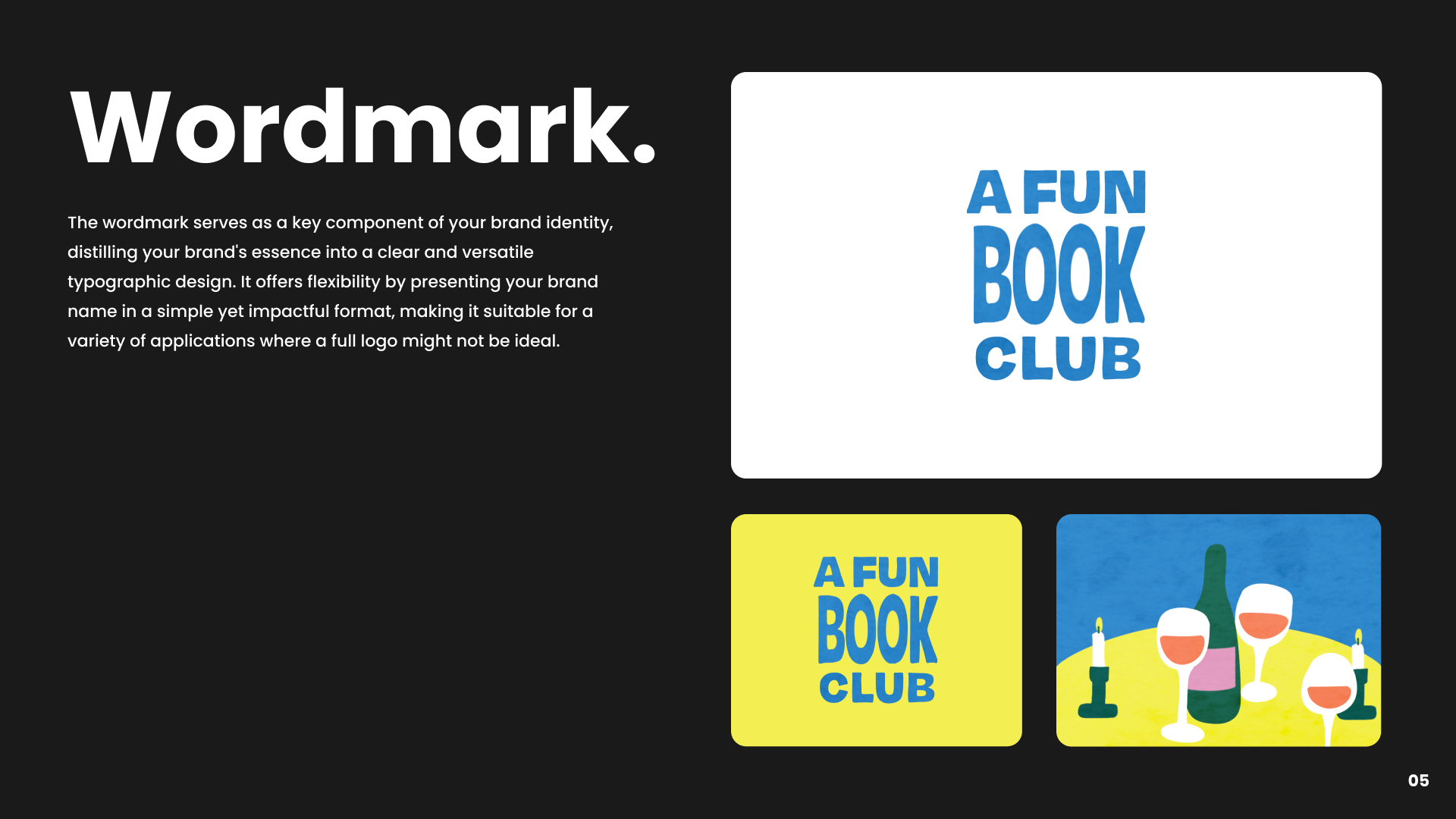 A Fun Book Club Secondary Logo
