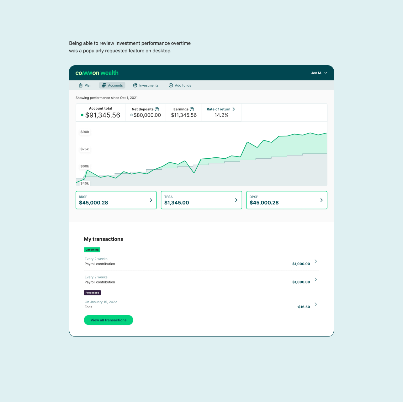 Common Wealth Retirement Accounts Desktop