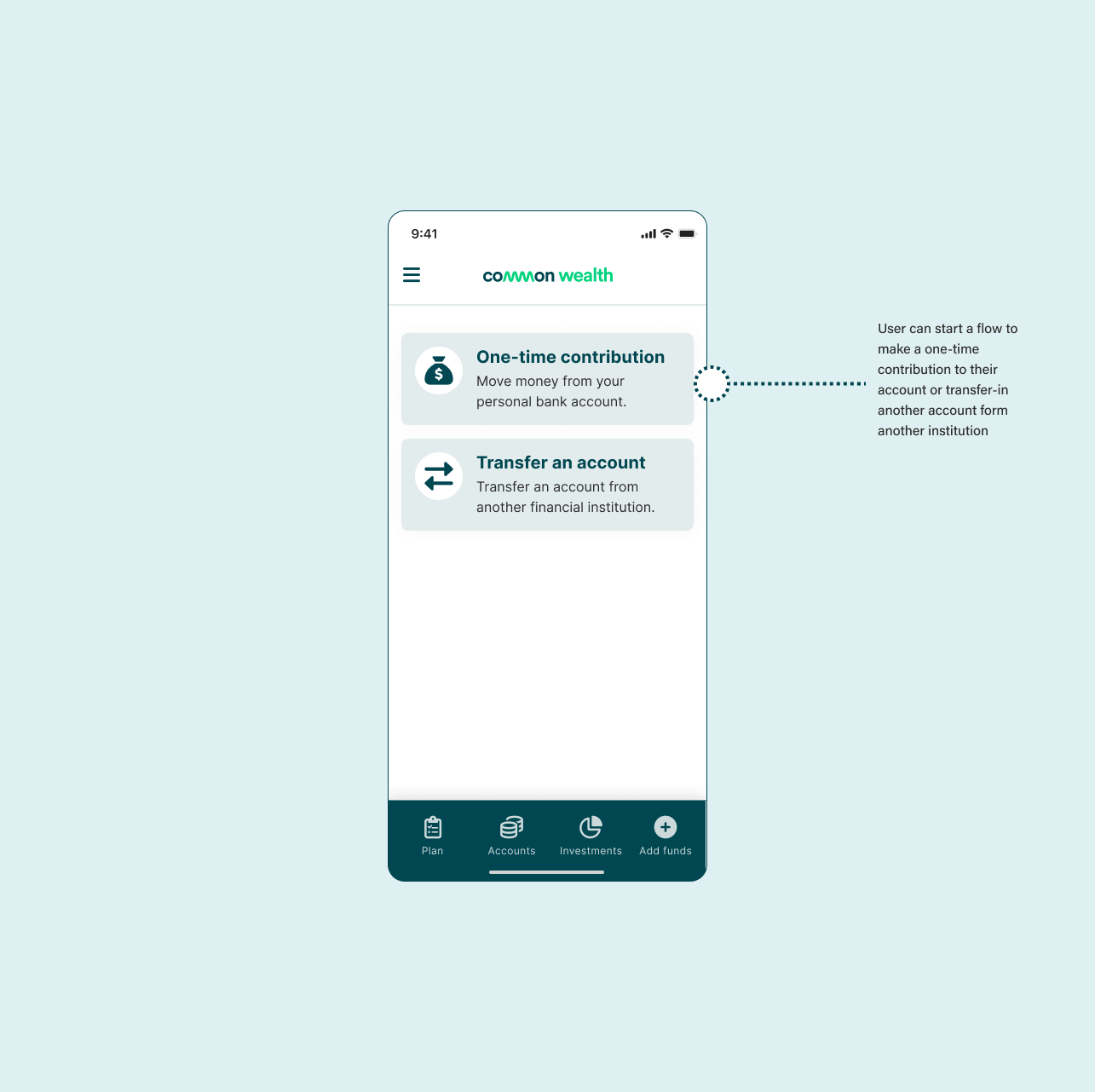 Common Wealth Retirement Add Funds