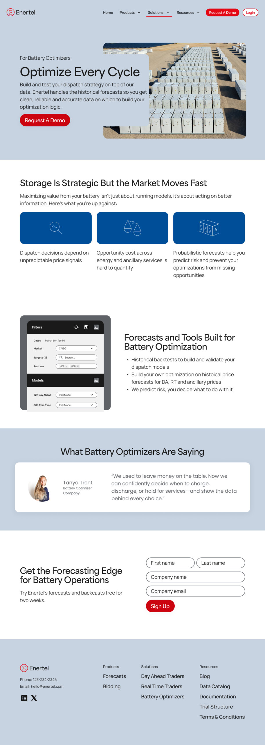 06 Solutions – Battery Optimizers